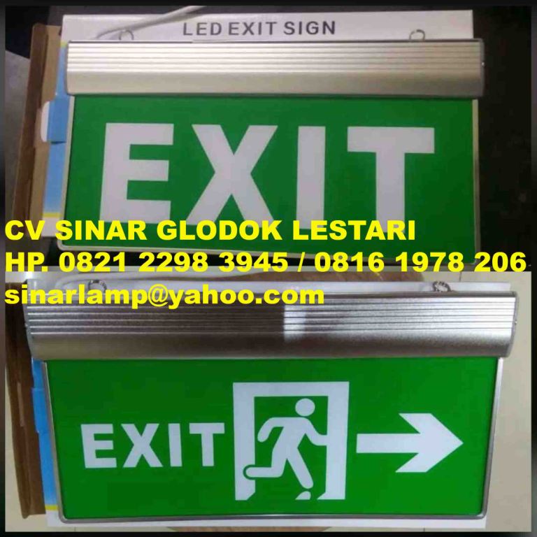 Lampu Emergency LED Exit